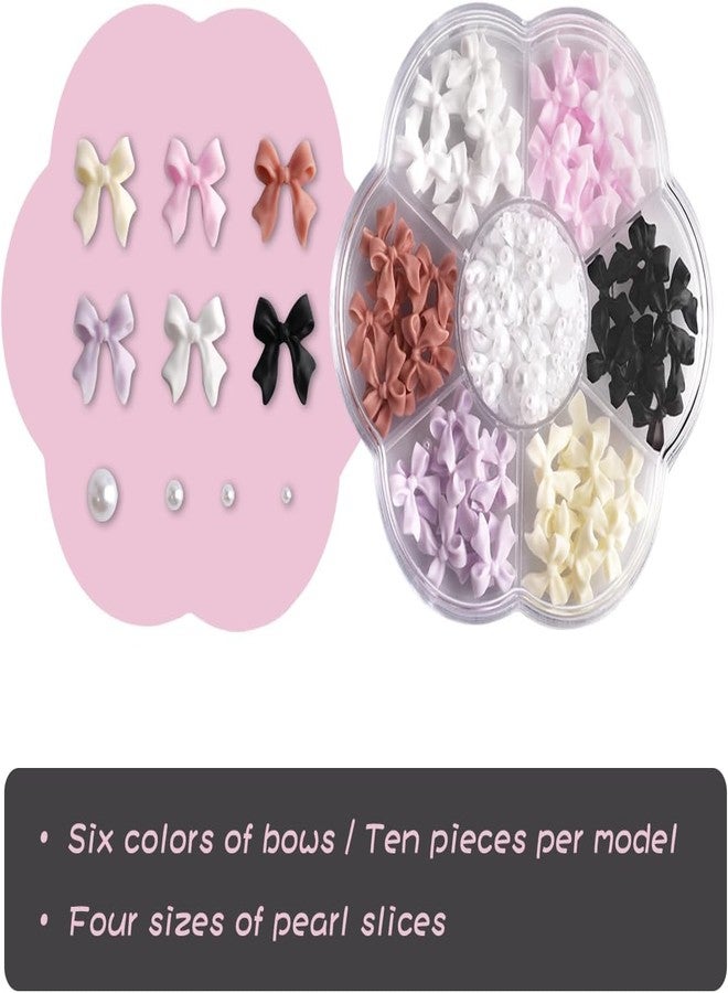 YSSZAM Colorful Butterfly Bow-Knot Nail Stud Rhinestones Crystal, 3D Bow-Knot Colorful Nail Charms Set for Nail Stones Design DIY Decoration Jewel Stones Nail Art Rhinestones - Image 2
